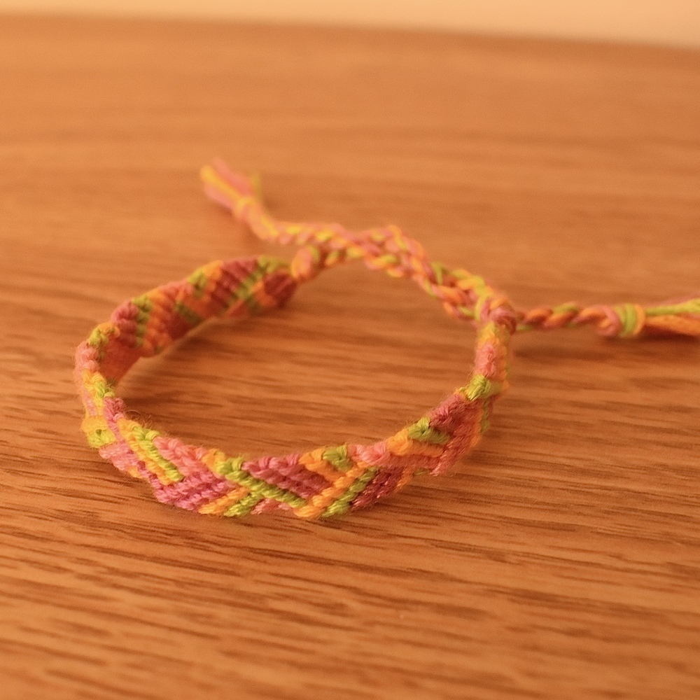 Playful‎ Bright Colors Woven Bracelet